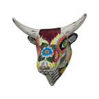 Talavera Bull Skull Wall Art | Day of the Dead Decor Talavera Wall Art La Vie Bien Talavera Bull Skull Wall Art | Day of the Dead Decor