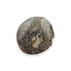 Talavera Calavera Skull | Hand-Painted Ceramic Decor Guerrero Statue La Vie Bien Talavera Calavera Skull | Hand-Painted Ceramic Decor