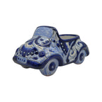 Talavera Car Planter | Small Blue & White Handmade Ceramic Pot Talavera Planter La Vie Bien Talavera Car Planter | Small Blue & White Handmade Ceramic Pot