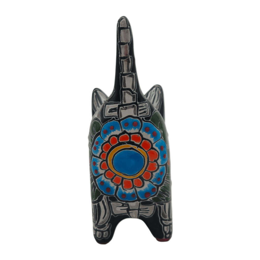 Talavera Cat Planter | Day of the Dead Ceramic Decor Talavera Planter La Vie Bien Talavera Cat Planter | Day of the Dead Ceramic Decor