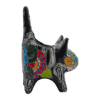 Talavera Cat Planter | Day of the Dead Ceramic Decor Talavera Planter La Vie Bien Talavera Cat Planter | Day of the Dead Ceramic Decor