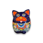 Talavera Cat Planter | Handcrafted Fat Cat Ceramic Pot Talavera Planter La Vie Bien Talavera Cat Planter | Handcrafted Fat Cat Ceramic Pot