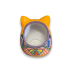 Talavera Cat Planter | Handcrafted Fat Cat Ceramic Pot Talavera Planter La Vie Bien Talavera Cat Planter | Handcrafted Fat Cat Ceramic Pot