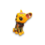 Talavera Cat Statue | Hand - Painted Mexican Folk Art Figurine Talavera Statue La Vie Bien Talavera Cat Statue | Hand - Painted Mexican Folk Art Figurine