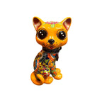 Talavera Cat Statue | Hand-Painted Mexican Folk Art Figurine Talavera Statue La Vie Bien Talavera Cat Statue | Hand-Painted Mexican Folk Art Figurine