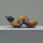 Talavera Caterpillar Art | Handcrafted Mexican Ceramic Figurine Talavera Figurine La Vie Bien Talavera Caterpillar Art | Handcrafted Mexican Ceramic Figurine