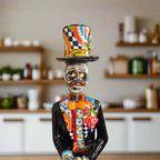 Talavera Catrin Statue | 33" Day of the Dead Figurine Talavera Statue La Vie Bien Talavera Catrin Statue | 33" Day of the Dead Figurine