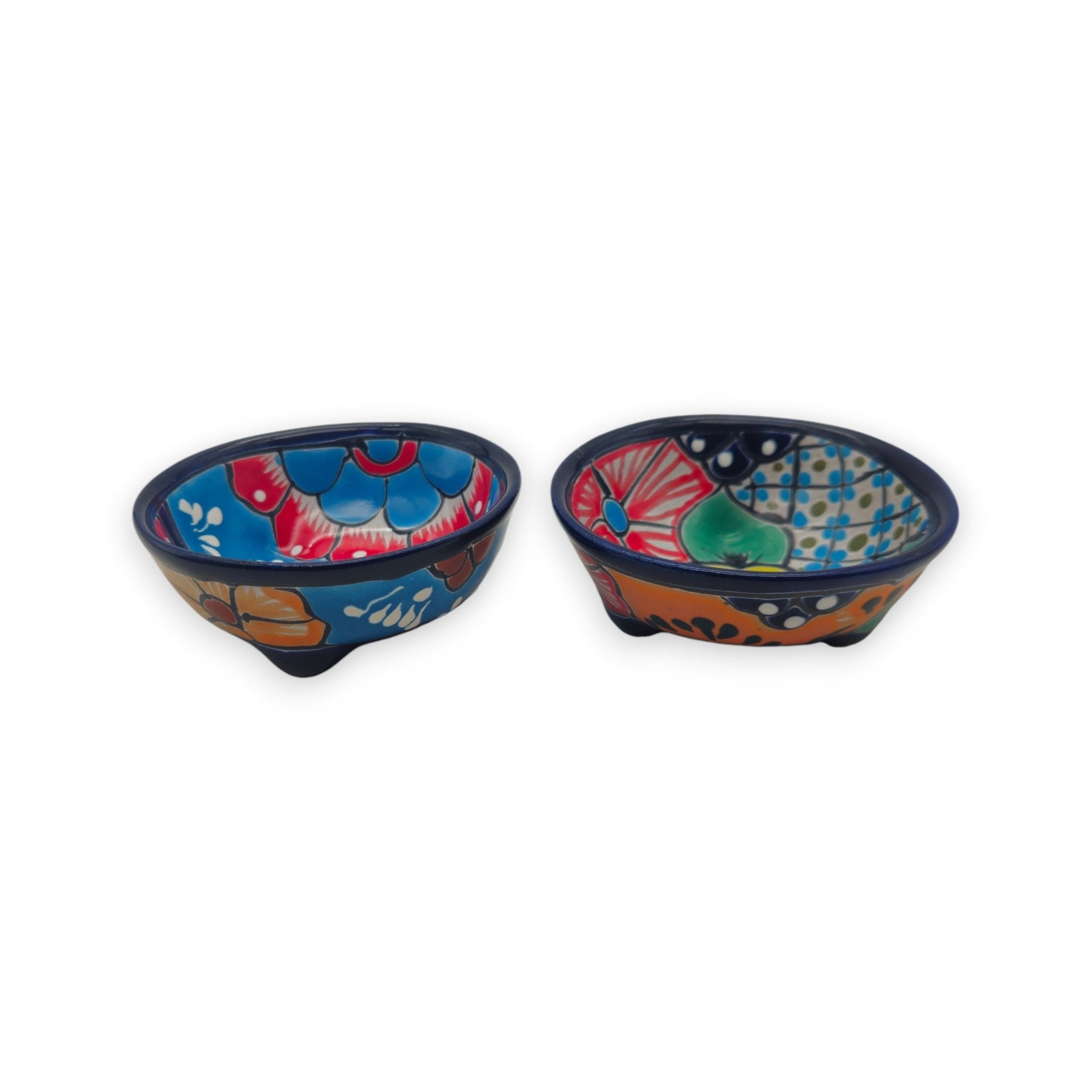Talavera Ceramic Salsa Bowl | Handcrafted Mexican Dish Talavera Salsa Bowl La Vie Bien Talavera Ceramic Salsa Bowl | Handcrafted Mexican Dish