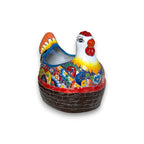 Talavera Chicken Planter | Hand-Painted Mexican Ceramic Statue Talavera Planter La Vie Bien Talavera Chicken Planter | Hand-Painted Mexican Ceramic Statue