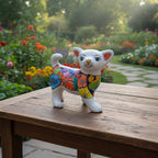 Talavera Chihuahua Dog Figurine | Handcrafted Mexican Art Talavera Figurine La Vie Bien Talavera Chihuahua Dog Figurine | Handcrafted Mexican Art
