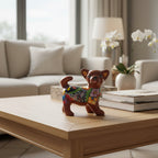 Talavera Chihuahua Dog Figurine | Handcrafted Mexican Art Talavera Figurine La Vie Bien Talavera Chihuahua Dog Figurine | Handcrafted Mexican Art