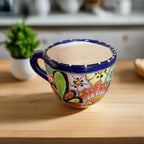 Talavera Coffee Mug | Hand - Painted Mexican Ceramic Cup Talavera Mug La Vie Bien Talavera Coffee Mug | Hand - Painted Mexican Ceramic Cup