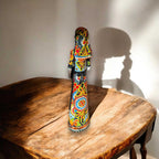 Talavera Day of the Dead Catrina | Pan Dulce Wedding Decoration Talavera Figurine La Vie Bien Talavera Day of the Dead Catrina | Pan Dulce Wedding Decoration