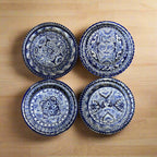 Talavera Dinnerware Set | 20-Piece Blue & White Tableware for 4 Talavera Dinnerware Set La Vie Bien Talavera Dinnerware Set | 20-Piece Blue & White Tableware for 4
