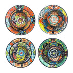 Talavera Dinnerware Set | 26-Piece Floral Tableware for 8 Talavera Dinnerware Set La Vie Bien Talavera Dinnerware Set | 26-Piece Floral Tableware for 8