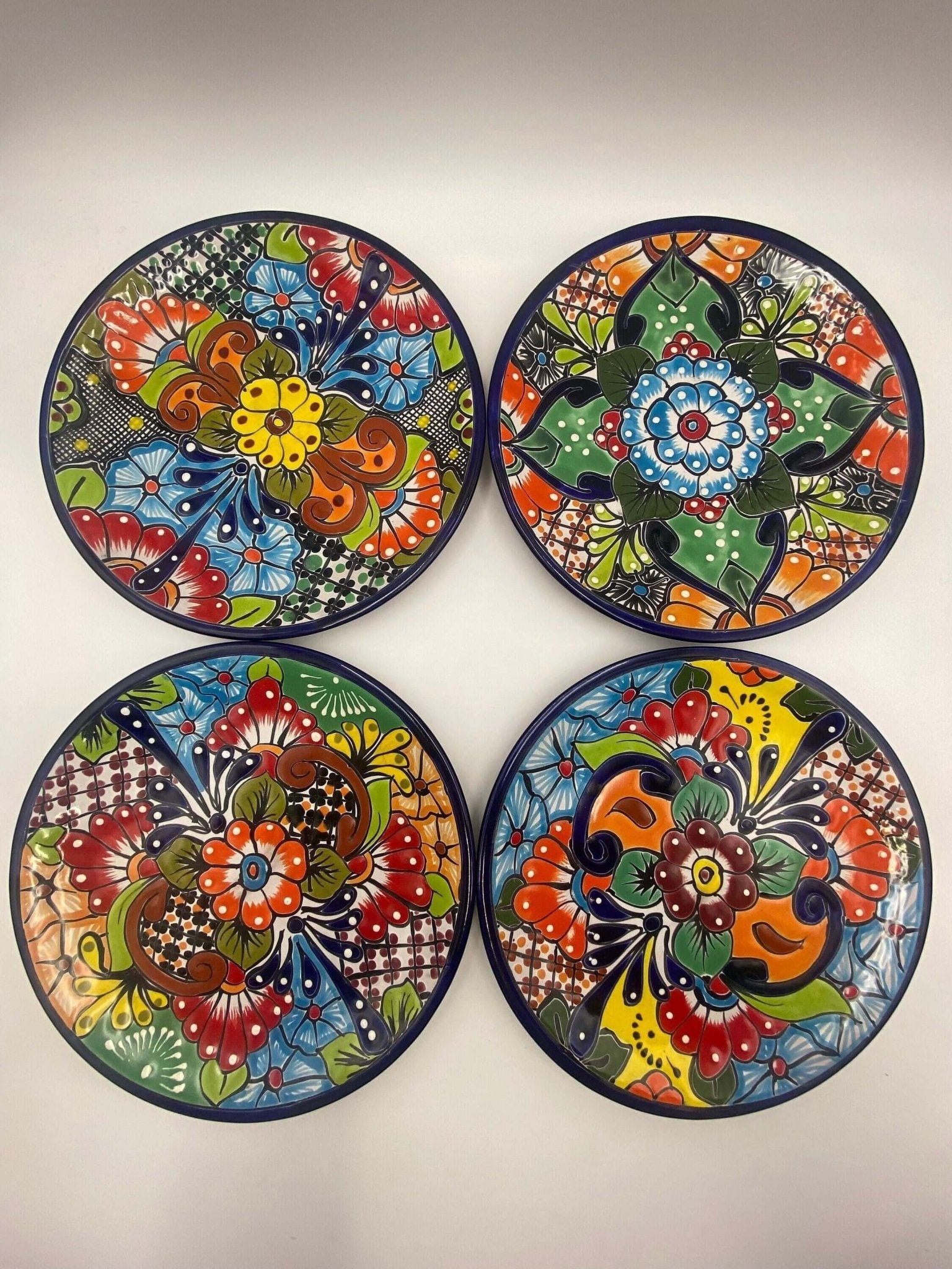 Talavera Dinnerware Set | 34 - Piece Mexican Tableware for 8 Talavera Dinnerware Set La Vie Bien Talavera Dinnerware Set | 34 - Piece Mexican Tableware for 8