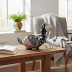 Talavera Dinosaur Planter | Day of the Dead Brachiosaurus