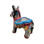 Talavera Donkey Planter | Colorful Day of the Dead Art Talavera Planter La Vie Bien Talavera Donkey Planter | Colorful Day of the Dead Art