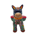 Talavera Donkey Planter | Vibrant Mexican Burro Pot