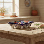 Talavera Egg Crate | Colorful Ceramic Egg Holder Talavera Egg Crate La Vie Bien Talavera Egg Crate | Colorful Ceramic Egg Holder