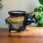 Talavera Elephant Planter | Colorful Mexican Ceramic Pot Talavera Planter La Vie Bien Talavera Elephant Planter | Colorful Mexican Ceramic Pot