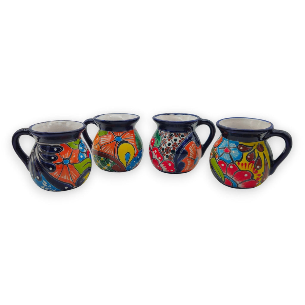 Talavera Floral Coffee Mug | Handmade Mexican Ceramic Cup Talavera Mug La Vie Bien Talavera Floral Coffee Mug | Handmade Mexican Ceramic Cup