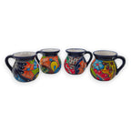 Talavera Floral Coffee Mug | Handmade Mexican Ceramic Cup Talavera Mug La Vie Bien Talavera Floral Coffee Mug | Handmade Mexican Ceramic Cup