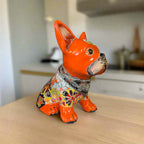 Talavera French Bulldog | Handcrafted Mexican Frenchie Statue Talavera Figurine La Vie Bien Talavera French Bulldog | Handcrafted Mexican Frenchie Statue
