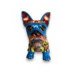 Talavera French Bulldog | Handcrafted Mexican Frenchie Statue Talavera Figurine La Vie Bien Talavera French Bulldog | Handcrafted Mexican Frenchie Statue
