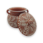 Talavera Frijolero Bean Pot with Lid | Mexican Clay Pot Talavera Frijolero La Vie Bien Talavera Frijolero Bean Pot with Lid | Mexican Clay Pot