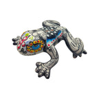 Talavera Frog Figurine | Day of the Dead Wall Art Talavera Wall Art La Vie Bien Talavera Frog Figurine | Day of the Dead Wall Art