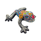 Talavera Frog Figurine | Day of the Dead Wall Art Talavera Wall Art La Vie Bien Talavera Frog Figurine | Day of the Dead Wall Art
