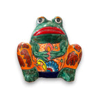 Talavera Frog Planter | Colorful Handmade Mexican Pottery Talavera Planter La Vie Bien Talavera Frog Planter | Colorful Handmade Mexican Pottery