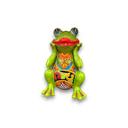 Talavera Frog Statue | Vibrant Hand - Painted Mexican Ceramic Art Talavera Statue La Vie Bien Talavera Frog Statue | Vibrant Hand - Painted Mexican Ceramic Art