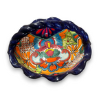Talavera Fruit Basket | Colorful Hand - Painted Centerpiece Talavera Fruit Basket La Vie Bien Talavera Fruit Basket | Colorful Hand - Painted Centerpiece