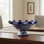 Talavera Fruit Basket | Hand-Painted Mexican Ceramic Centerpiece Talavera Fruit Basket La Vie Bien Talavera Fruit Basket | Hand-Painted Mexican Ceramic Centerpiece