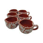 Talavera Heart Mug | Hand-Painted Mexican Coffee Cup Talavera Mug La Vie Bien Talavera Heart Mug | Hand-Painted Mexican Coffee Cup