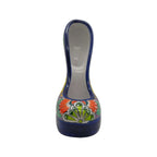 Talavera High Heel Statue | Multicolor Floral Design Talavera Statue La Vie Bien Talavera High Heel Statue | Multicolor Floral Design