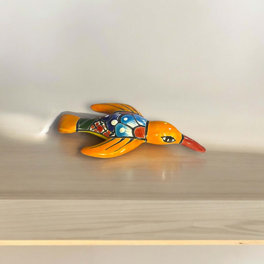Talavera Hummingbird Wall Art | Mexican Hand - Painted Bird Decor Talavera Wall Art La Vie Bien Talavera Hummingbird Wall Art | Mexican Hand - Painted Bird Decor