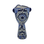 Talavera Lady Planter | Day of the Dead Face Design Talavera Planter La Vie Bien Talavera Lady Planter | Day of the Dead Face Design