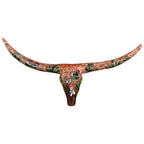 Talavera Longhorn Skull | Terracotta Desert Design Talavera Wall Art La Vie Bien Talavera Longhorn Skull | Terracotta Desert Design