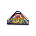 Talavera Napkin Holder | Hand-Painted Mexican Ceramic Decor Talavera Napkin Holder La Vie Bien Talavera Napkin Holder | Hand-Painted Mexican Ceramic Decor