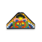 Talavera Napkin Holder | Hand - Painted Mexican Ceramic Decor Talavera Napkin Holder La Vie Bien Talavera Napkin Holder | Hand - Painted Mexican Ceramic Decor