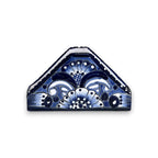 Talavera Napkin Holder | Mexican Blue & White Decor Talavera Napkin Holder La Vie Bien Talavera Napkin Holder | Mexican Blue & White Decor