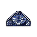 Talavera Napkin Holder | Mexican Blue & White Decor Talavera Napkin Holder La Vie Bien Talavera Napkin Holder | Mexican Blue & White Decor