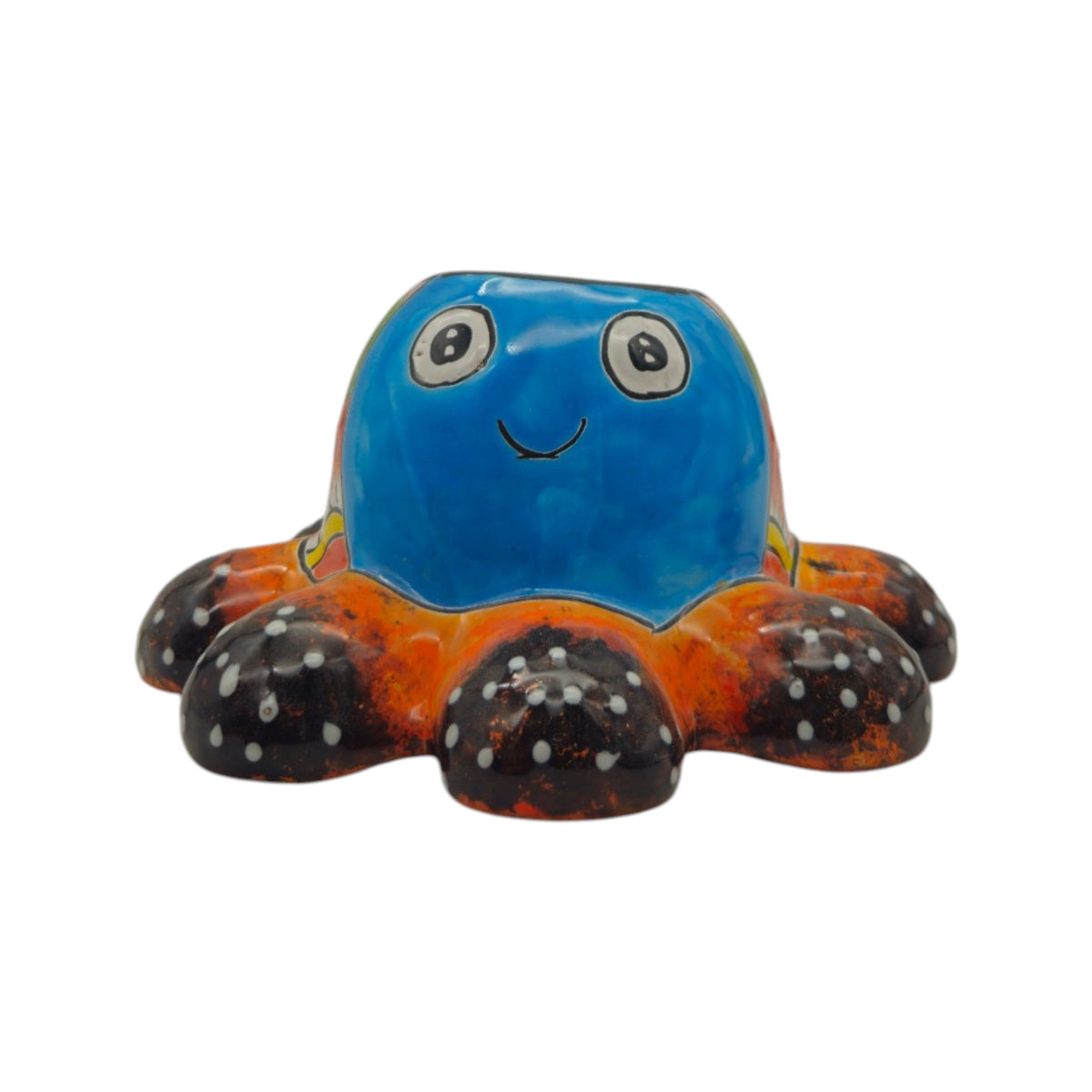 Talavera Octopus Succulent Planter | Hand-Painted Ceramic Pot