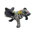 Talavera Peeing Chihuahua | Day of the Dead Mexican Figurine Talavera Figurine La Vie Bien Talavera Peeing Chihuahua | Day of the Dead Mexican Figurine