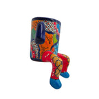 Talavera Person Planter | Table Edge Pot with Arms and Legs La Vie Bien Talavera Person Planter | Table Edge Pot with Arms and Legs