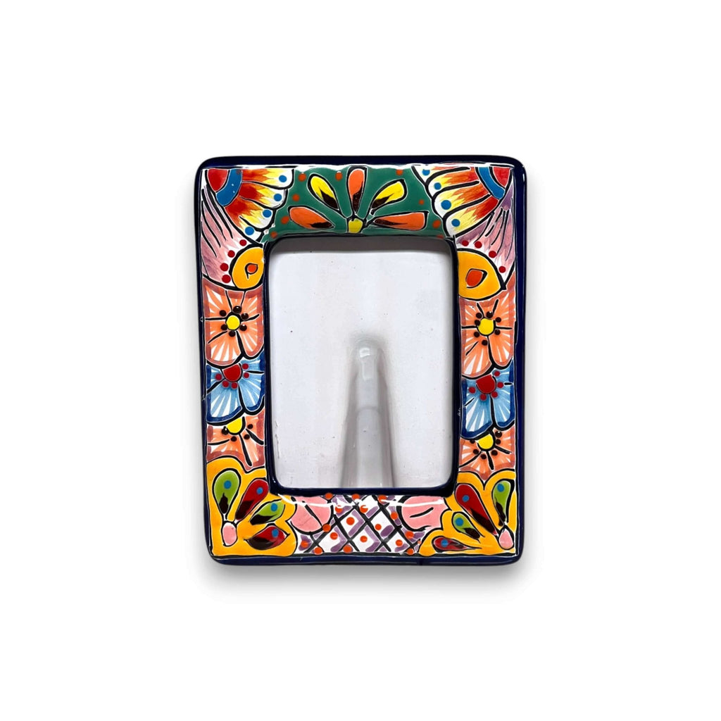 Talavera Picture Frame | Colorful Handcrafted Mexican Home Decor Talavera Picture Frame La Vie Bien Talavera Picture Frame | Colorful Handcrafted Mexican Home Decor