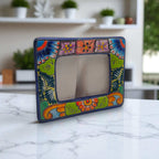 Talavera Picture Frame | Colorful Handcrafted Mexican Home Decor Talavera Picture Frame La Vie Bien Talavera Picture Frame | Colorful Handcrafted Mexican Home Decor